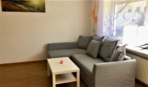 Posezení v ubytování BodenSEE Apartment Allensbach FEWO 2