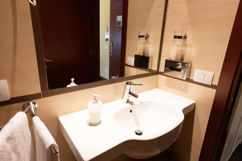 Koupelna v ubytování Cervara Park Hotel