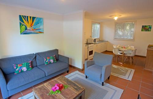 Posezení v ubytování Beachcomber Lodge