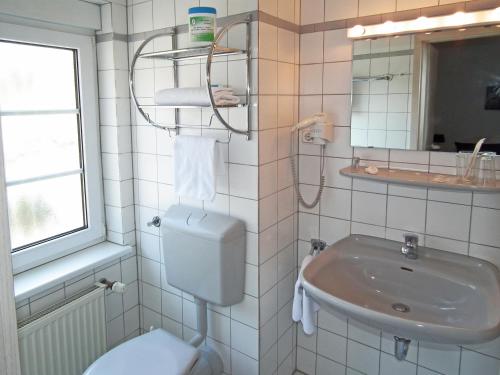 Koupelna v ubytování Hotel Stadt Coblenz