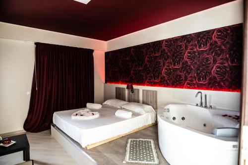 Hotel Clichéにあるベッド