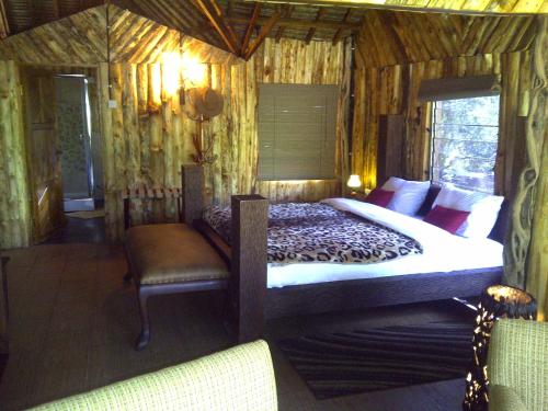 Mara River Campにあるベッド