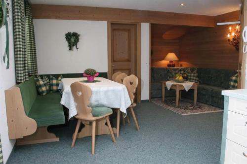 Posezení v ubytování Landhaus Heidi
