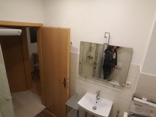 Ένα μπάνιο στο Apartment Lutherrose