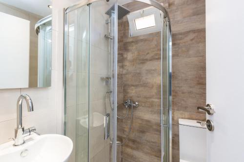 Koupelna v ubytování Sunset View Apartment