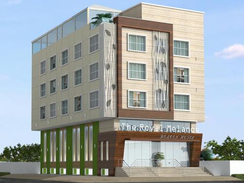 a rendering of a large building with at The Royal Melange Beacon in Ajmer