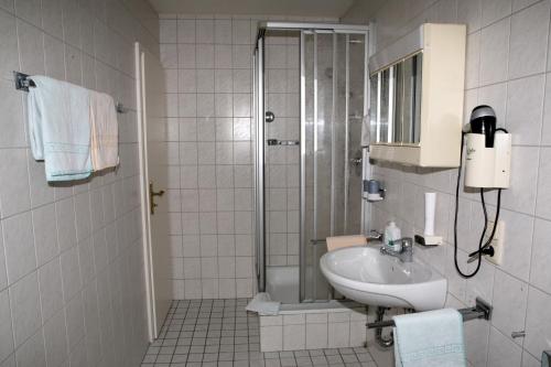 Ένα μπάνιο στο Hotel Alpenrose