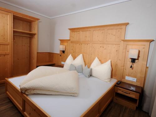Postel nebo postele na pokoji v ubytování Ferienwohnung Eberl