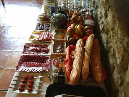 Mad på landstedet eller i nærheden