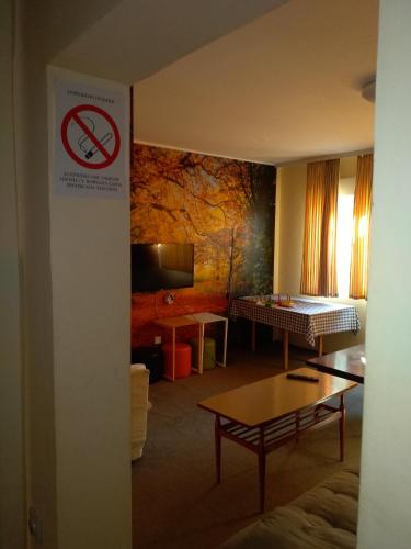 Zona d'estar a Hostel Trajan