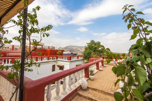 a view from the balcony of a house at Riad Dar Skalli & SPA in Fès