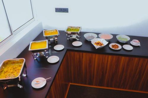 Mad på hotellet eller i nærheden