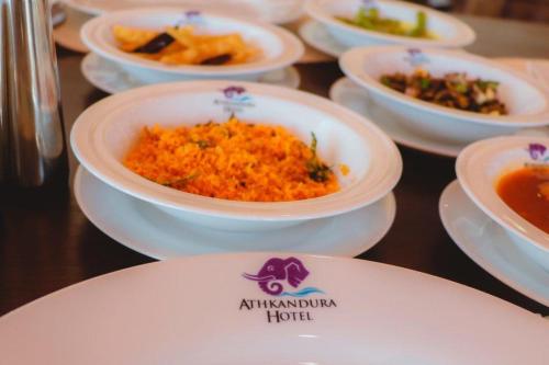 Mad på hotellet eller i nærheden