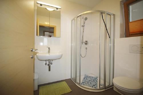 Kúpeľňa v ubytovaní Ferienwohnung Tobias