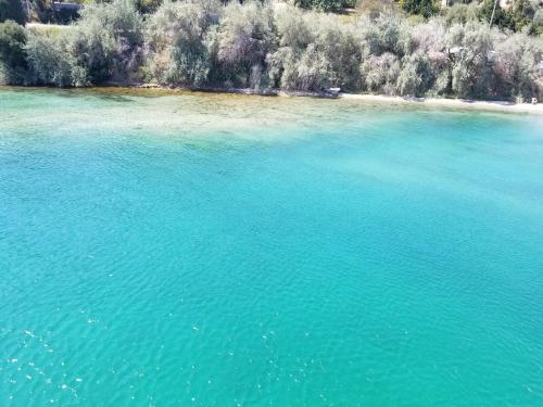 an aerial view of a large body of water at Dardanelles1915 in Canakkale