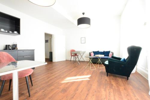 Posezení v ubytování Luxstay Bad Nauheim - Self-Check-In