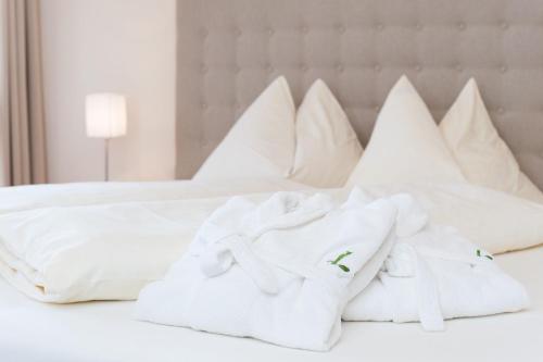Hotel Lambrechtshofにあるベッド