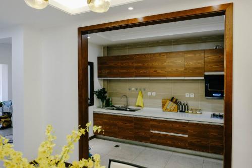 Cucina o angolo cottura di Dali lila's house Seaview Guesthouse