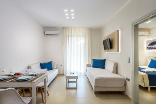 Χώρος καθιστικού στο Marinos Beach Hotel