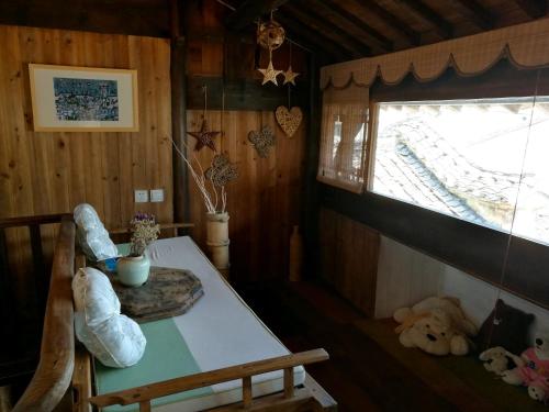 WuYuan QiYe YanXiang Guesthouseにあるシーティングエリア