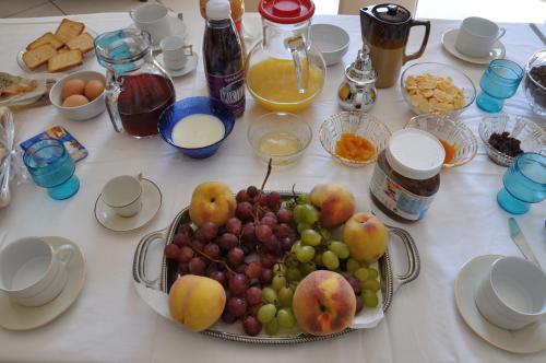 Jídlo v bed and breakfast nebo okolí