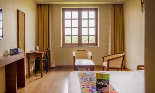Posezení v ubytování Prazeres Boutique Hotel