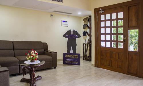 Posezení v ubytování Prazeres Boutique Hotel