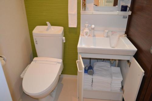 Ένα μπάνιο στο Ben's Guesthouse Kyoto