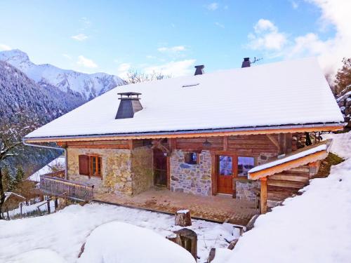 冬のLovely Cottage in Chatel French Alps near Ski Areaの様子