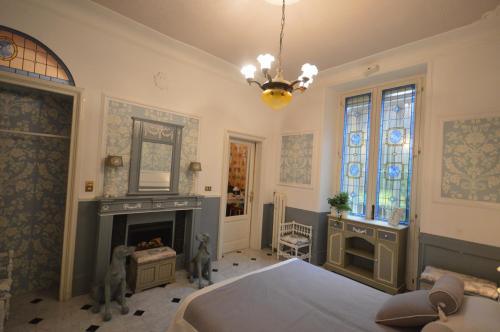 Кровать или кровати в номере A casa di Beatrice