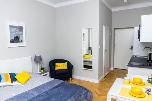 Posteľ alebo postele v izbe v ubytovaní 3V Apartments