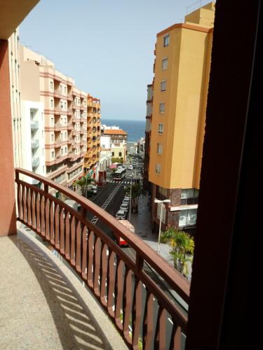 Balkón nebo terasa v ubytování AVENIDA EL PUENTE SATI 4 B
