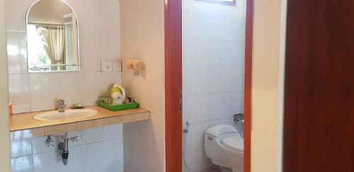 Ванная комната в Hotel My Lovina
