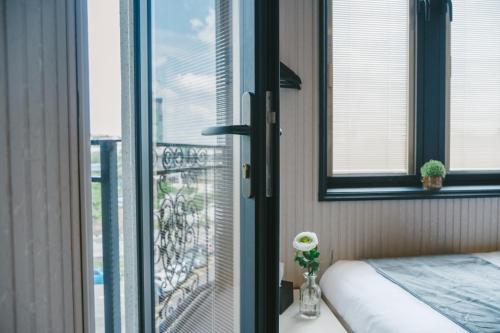 Postel nebo postele na pokoji v ubytování A&R Boutique Hotel
