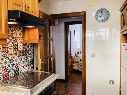 Kuchyň nebo kuchyňský kout v ubytování Piso Urbano Garcia De la Cruz