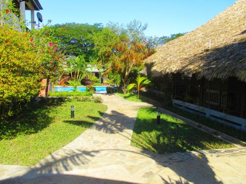 Zahrada ubytování Tropic Hôtel