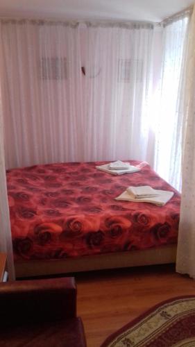 מיטה או מיטות בחדר ב-Casa Ticino Predeal