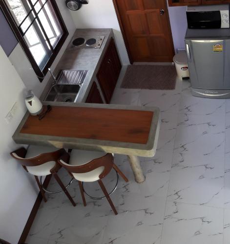Dapur atau dapur kecil di Raintree Bangsak