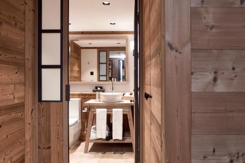 Koupelna v ubytování Kitzbühel Lodge