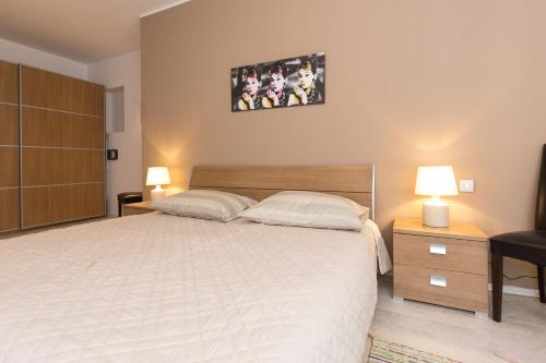 Postel nebo postele na pokoji v ubytování Apartment Gotier