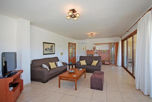 Ruang duduk di Villa Blanquerna