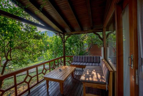 En balkon eller terrasse på Baraka House