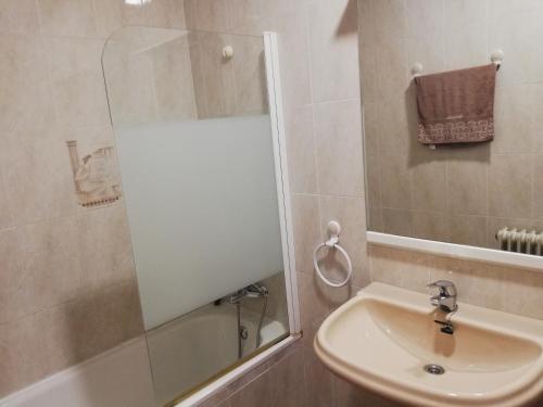 Kúpeľňa v ubytovaní Casa Alicia