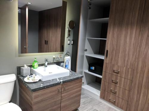 Koupelna v ubytování Hotel Park Nilo Reforma