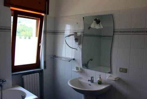 Koupelna v ubytování Lucantò Accommodations
