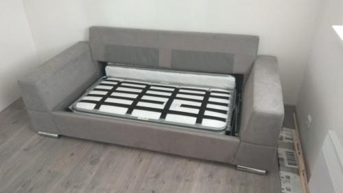 Postel nebo postele na pokoji v ubytování Apt.Jana ,apt.Terezka