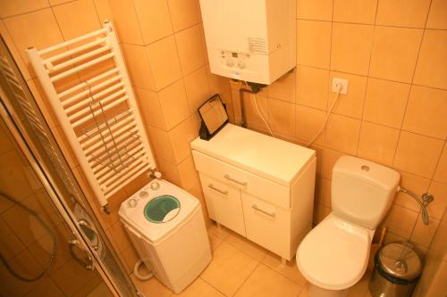 Kúpeľňa v ubytovaní Apartament Słoneczny