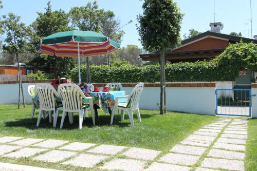 A garden outside Villa Agavi