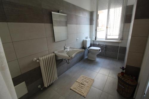 Koupelna v ubytování La Casa di Varda