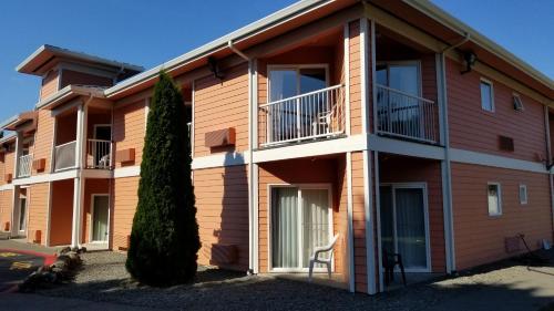 Das Gebäude in dem sich das Motel befindet
